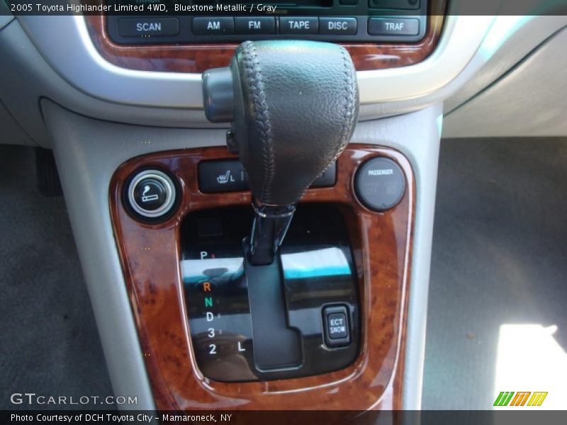 Bluestone Metallic / Gray 2005 Toyota Highlander Limited 4WD