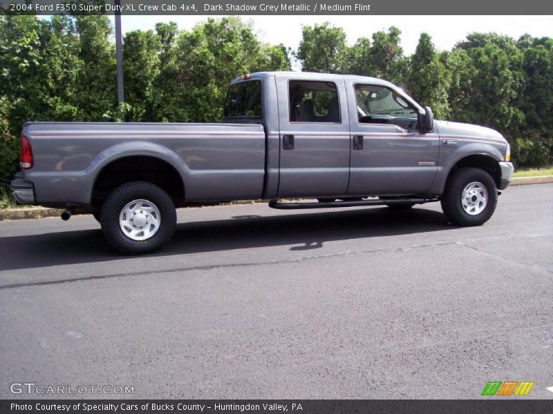 Dark Shadow Grey Metallic / Medium Flint 2004 Ford F350 Super Duty XL Crew Cab 4x4