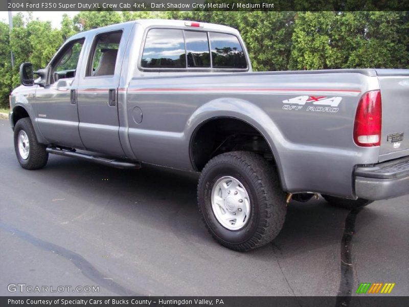 Dark Shadow Grey Metallic / Medium Flint 2004 Ford F350 Super Duty XL Crew Cab 4x4