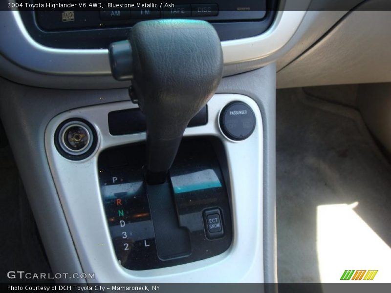 Bluestone Metallic / Ash 2004 Toyota Highlander V6 4WD
