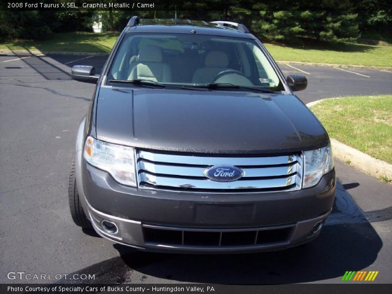 Graphite Metallic / Camel 2008 Ford Taurus X SEL