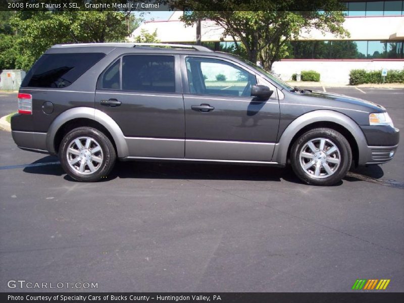 Graphite Metallic / Camel 2008 Ford Taurus X SEL