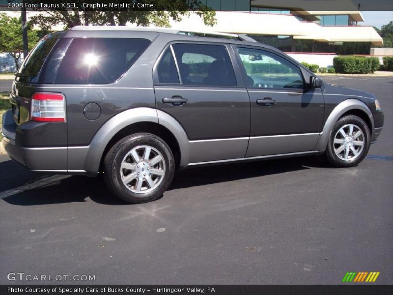 Graphite Metallic / Camel 2008 Ford Taurus X SEL