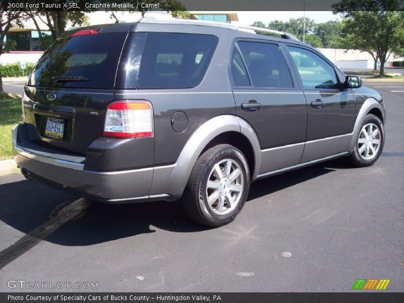 Graphite Metallic / Camel 2008 Ford Taurus X SEL