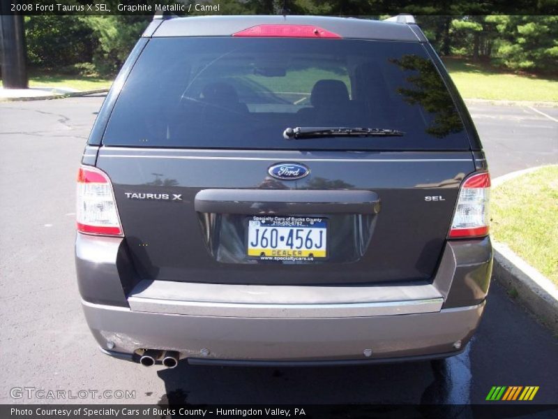 Graphite Metallic / Camel 2008 Ford Taurus X SEL