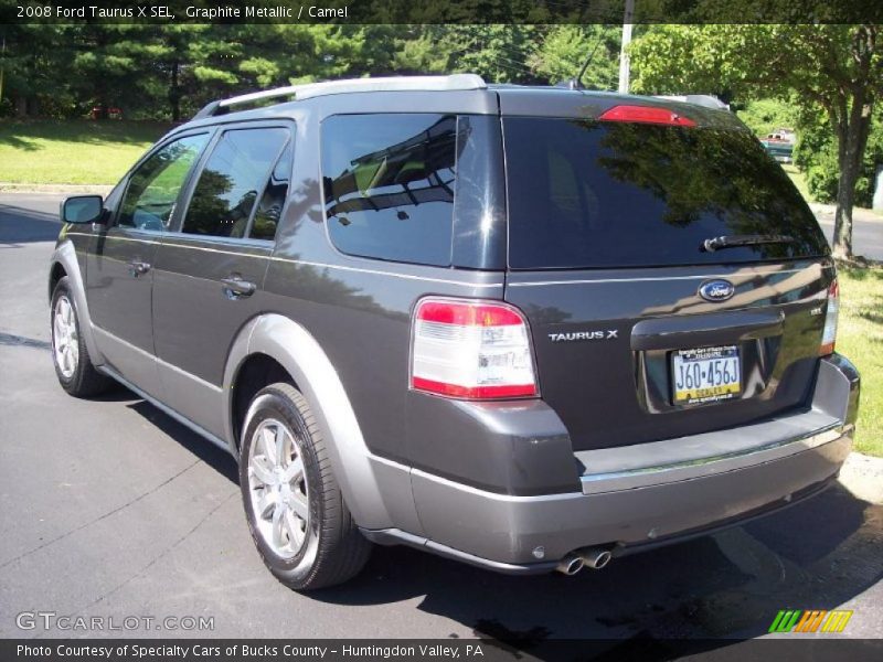 Graphite Metallic / Camel 2008 Ford Taurus X SEL