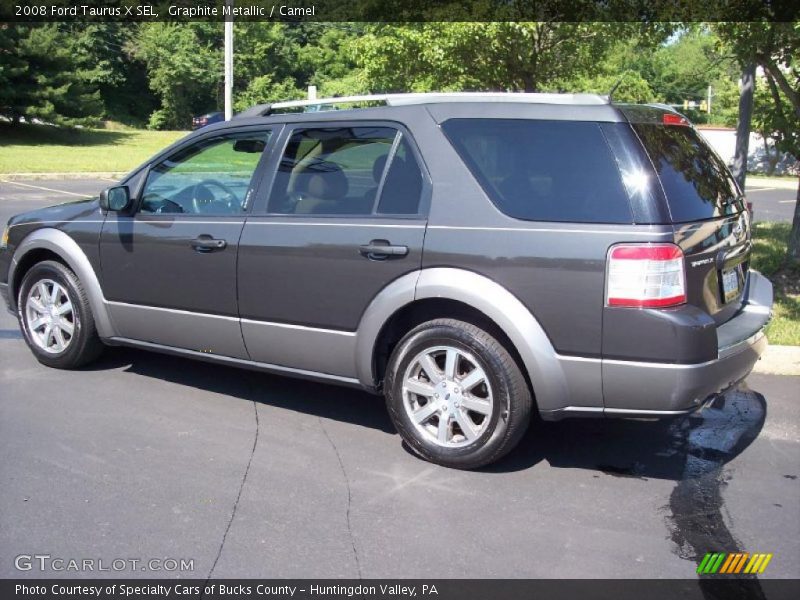 Graphite Metallic / Camel 2008 Ford Taurus X SEL