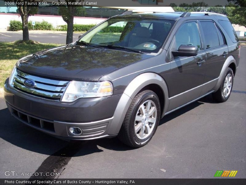 Graphite Metallic / Camel 2008 Ford Taurus X SEL