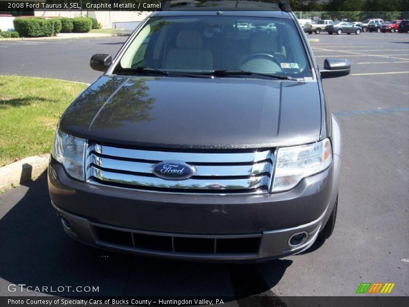Graphite Metallic / Camel 2008 Ford Taurus X SEL