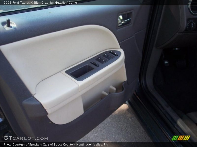Graphite Metallic / Camel 2008 Ford Taurus X SEL