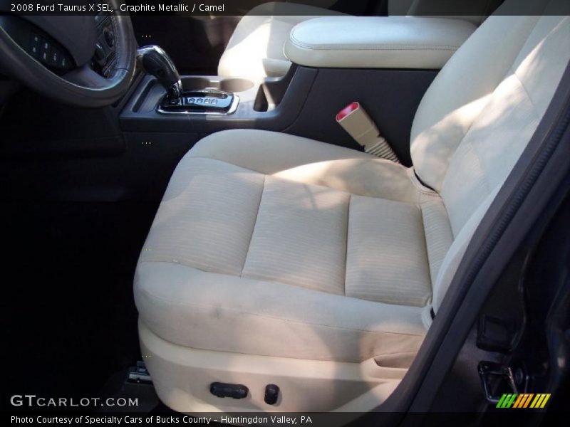 Graphite Metallic / Camel 2008 Ford Taurus X SEL