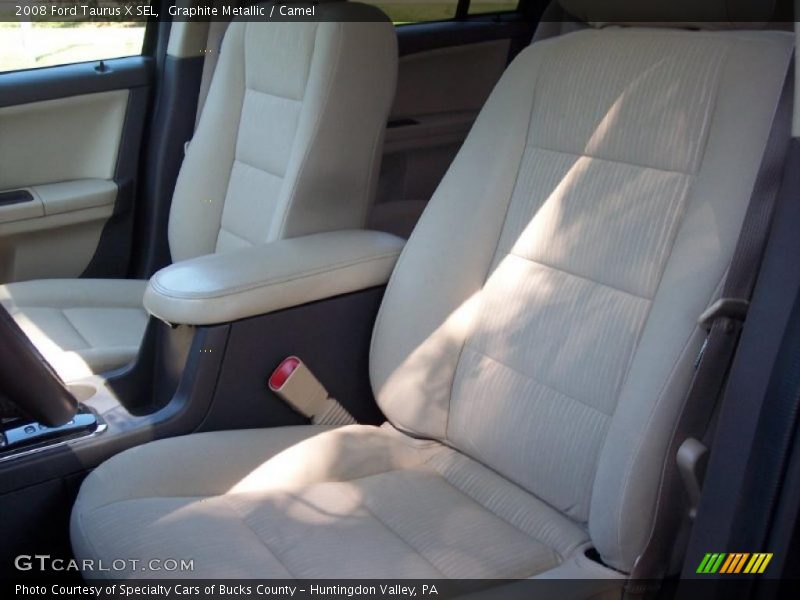 Graphite Metallic / Camel 2008 Ford Taurus X SEL