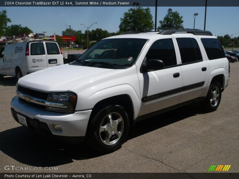 Summit White / Medium Pewter 2004 Chevrolet TrailBlazer EXT LS 4x4