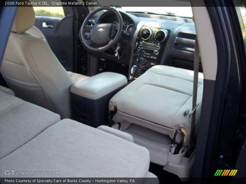 Graphite Metallic / Camel 2008 Ford Taurus X SEL