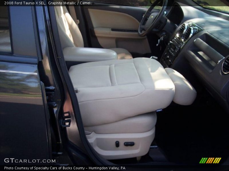 Graphite Metallic / Camel 2008 Ford Taurus X SEL