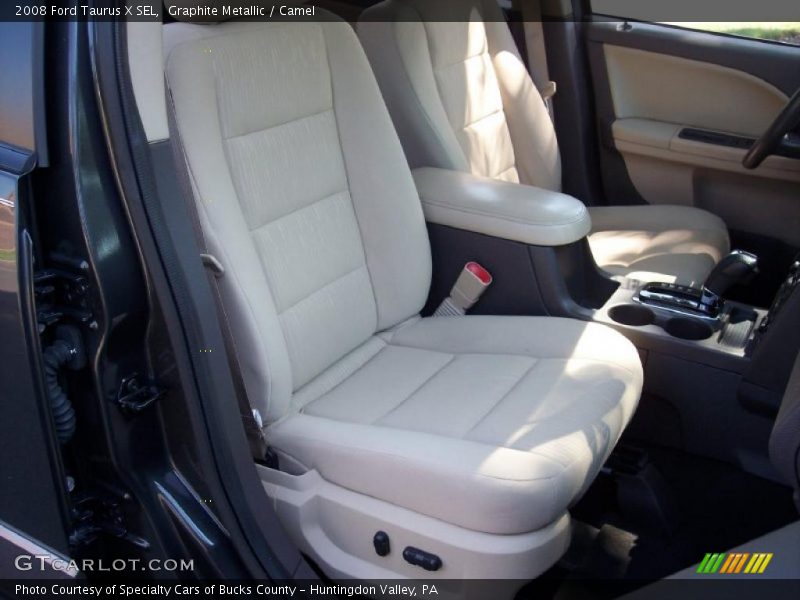 Graphite Metallic / Camel 2008 Ford Taurus X SEL