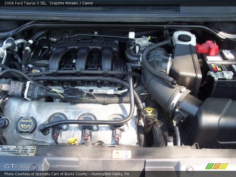 Graphite Metallic / Camel 2008 Ford Taurus X SEL