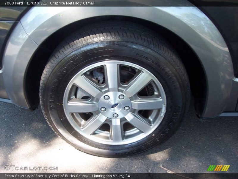 Graphite Metallic / Camel 2008 Ford Taurus X SEL