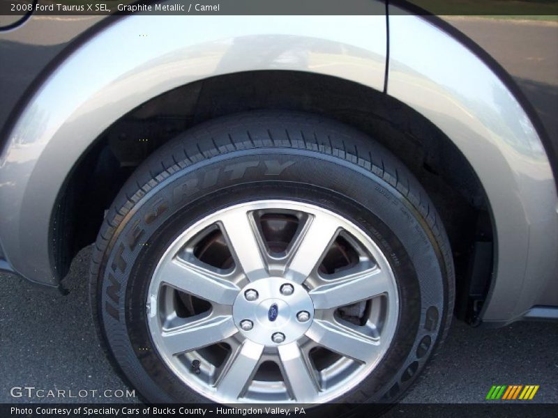 Graphite Metallic / Camel 2008 Ford Taurus X SEL