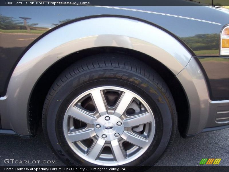 Graphite Metallic / Camel 2008 Ford Taurus X SEL