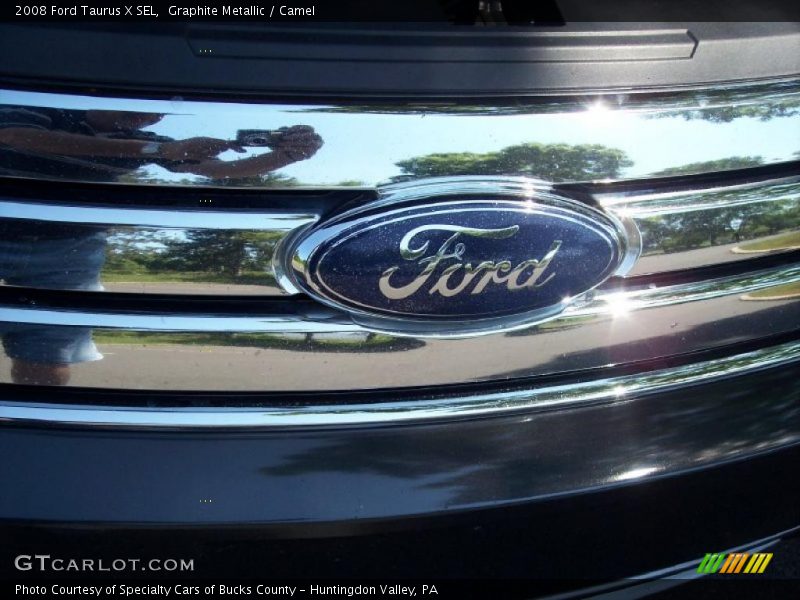 Graphite Metallic / Camel 2008 Ford Taurus X SEL