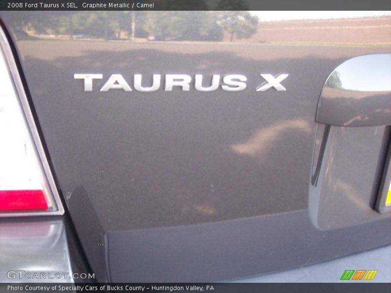 Graphite Metallic / Camel 2008 Ford Taurus X SEL