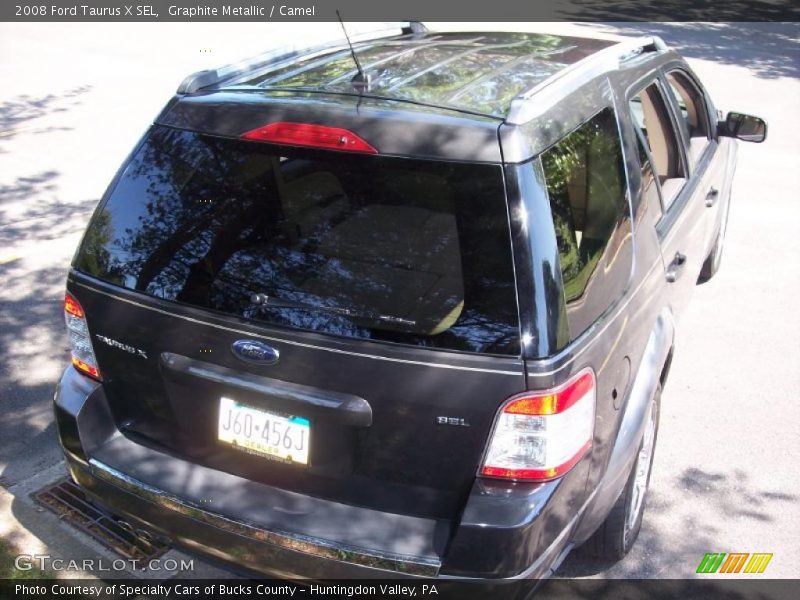 Graphite Metallic / Camel 2008 Ford Taurus X SEL