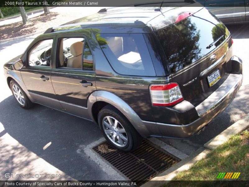Graphite Metallic / Camel 2008 Ford Taurus X SEL