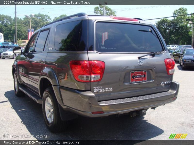 Phantom Gray Pearl / Taupe 2007 Toyota Sequoia SR5 4WD