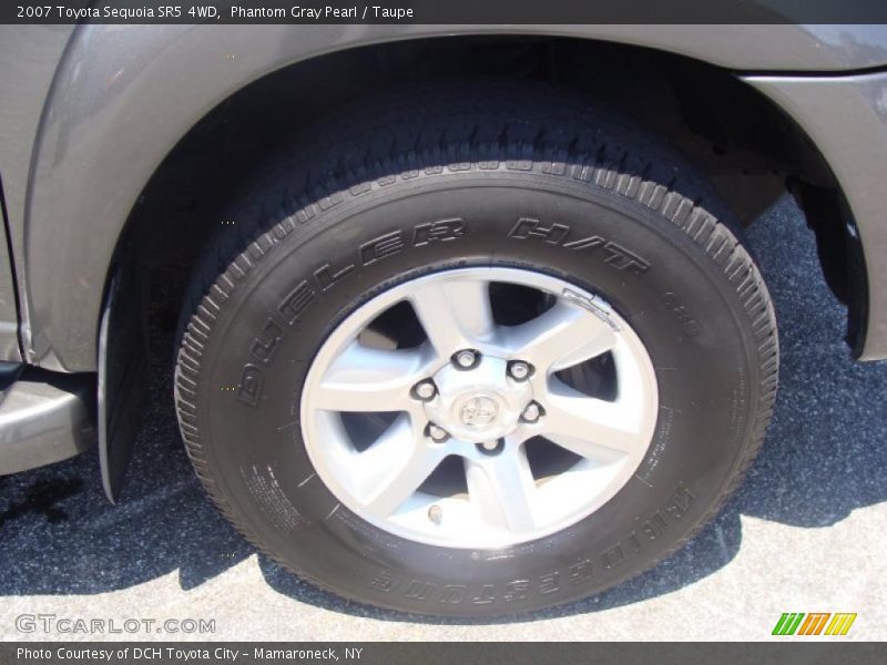 Phantom Gray Pearl / Taupe 2007 Toyota Sequoia SR5 4WD