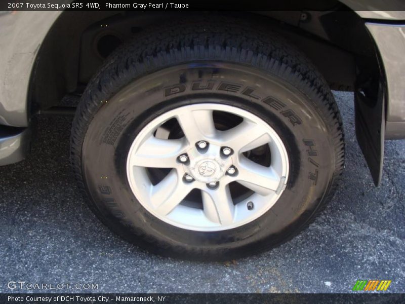 Phantom Gray Pearl / Taupe 2007 Toyota Sequoia SR5 4WD