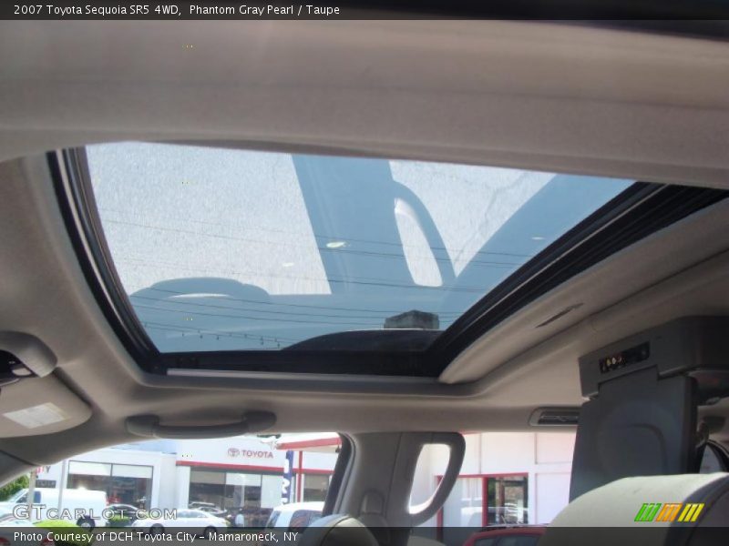 Phantom Gray Pearl / Taupe 2007 Toyota Sequoia SR5 4WD