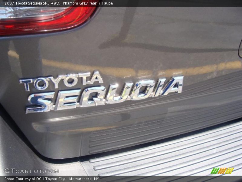 Phantom Gray Pearl / Taupe 2007 Toyota Sequoia SR5 4WD