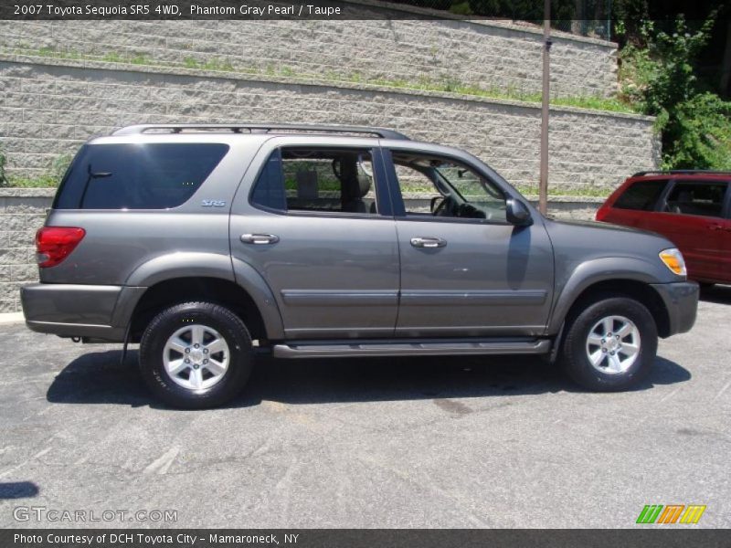 Phantom Gray Pearl / Taupe 2007 Toyota Sequoia SR5 4WD