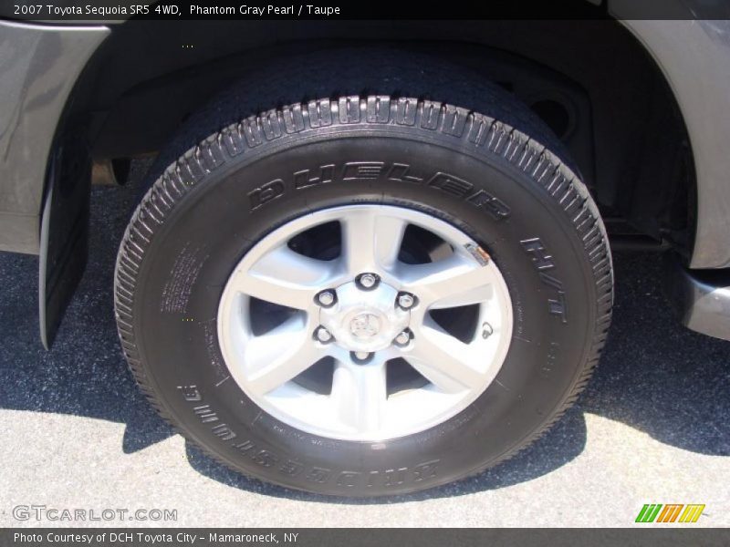Phantom Gray Pearl / Taupe 2007 Toyota Sequoia SR5 4WD