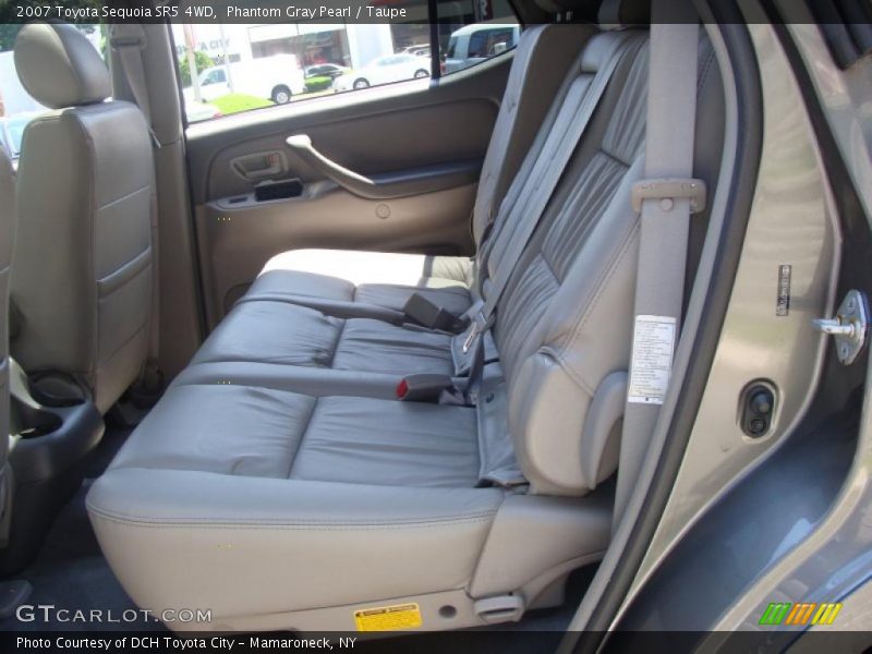 Phantom Gray Pearl / Taupe 2007 Toyota Sequoia SR5 4WD
