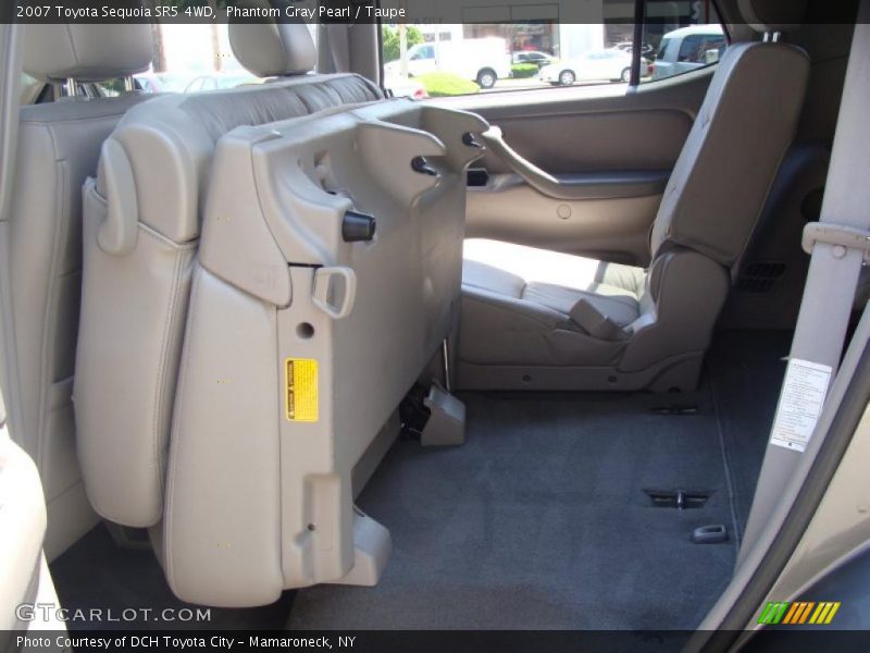 Phantom Gray Pearl / Taupe 2007 Toyota Sequoia SR5 4WD