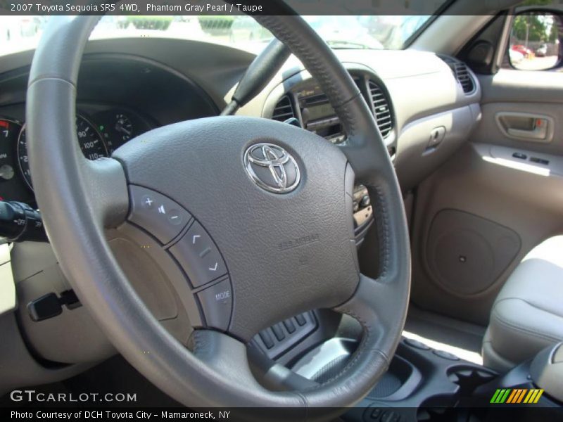 Phantom Gray Pearl / Taupe 2007 Toyota Sequoia SR5 4WD