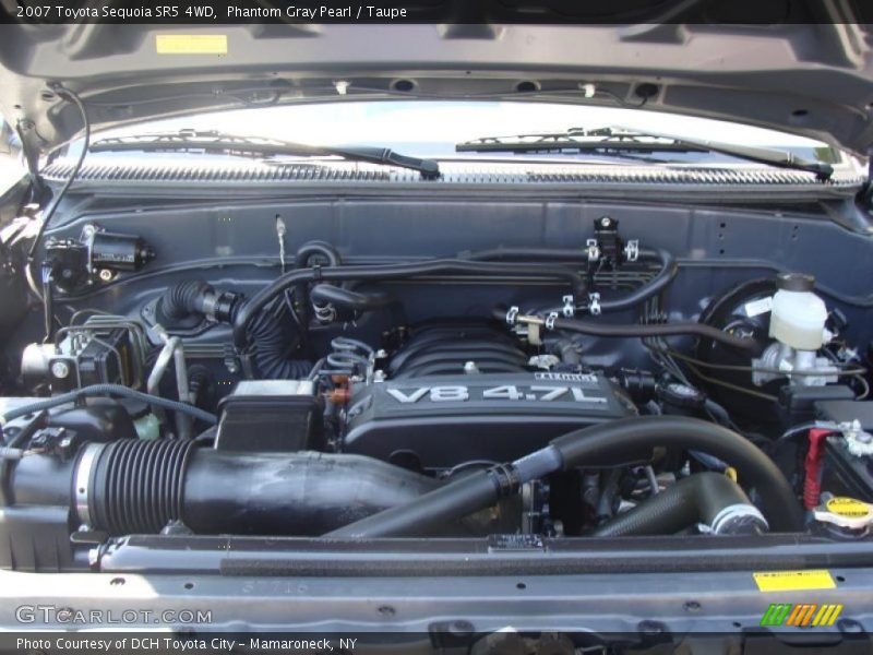 Phantom Gray Pearl / Taupe 2007 Toyota Sequoia SR5 4WD