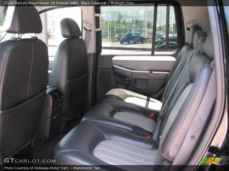 Black Clearcoat / Midnight Grey 2004 Mercury Mountaineer V8 Premier AWD