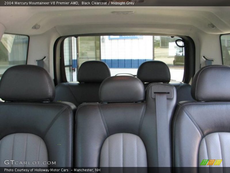 Black Clearcoat / Midnight Grey 2004 Mercury Mountaineer V8 Premier AWD