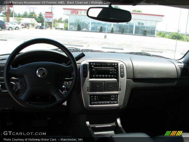 Black Clearcoat / Midnight Grey 2004 Mercury Mountaineer V8 Premier AWD