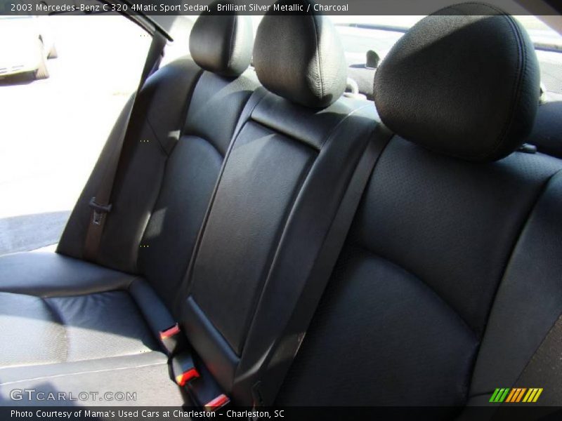 Brilliant Silver Metallic / Charcoal 2003 Mercedes-Benz C 320 4Matic Sport Sedan