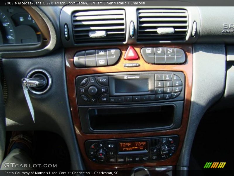 Brilliant Silver Metallic / Charcoal 2003 Mercedes-Benz C 320 4Matic Sport Sedan