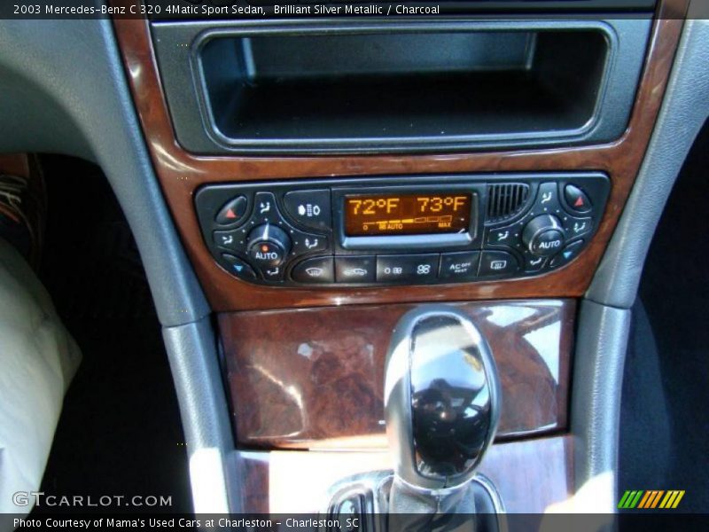 Brilliant Silver Metallic / Charcoal 2003 Mercedes-Benz C 320 4Matic Sport Sedan