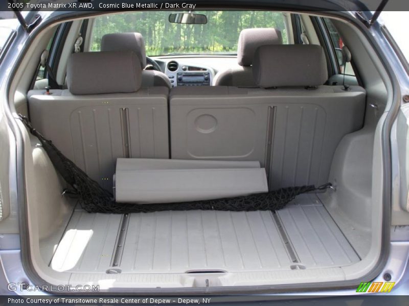 Cosmic Blue Metallic / Dark Gray 2005 Toyota Matrix XR AWD