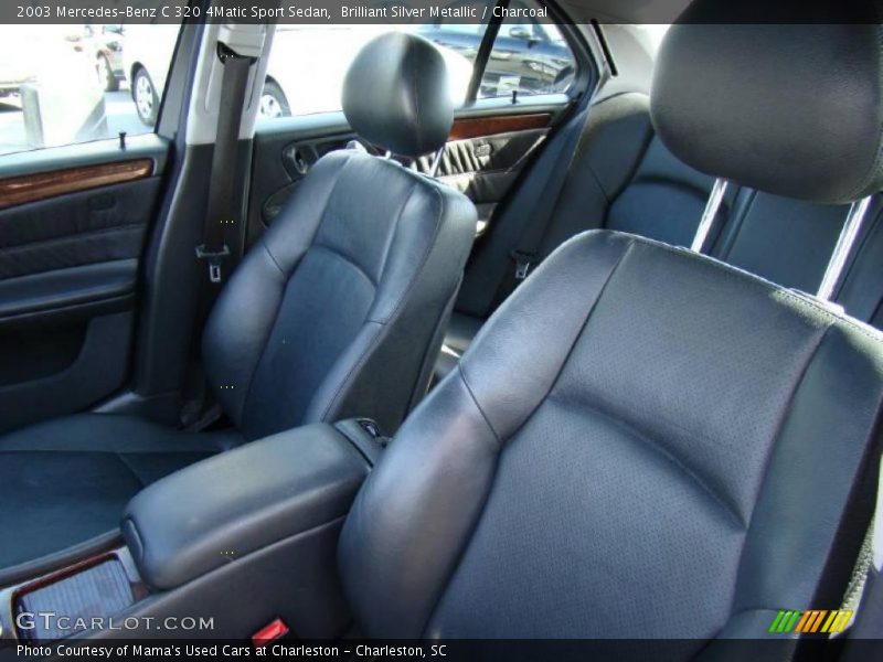 Brilliant Silver Metallic / Charcoal 2003 Mercedes-Benz C 320 4Matic Sport Sedan