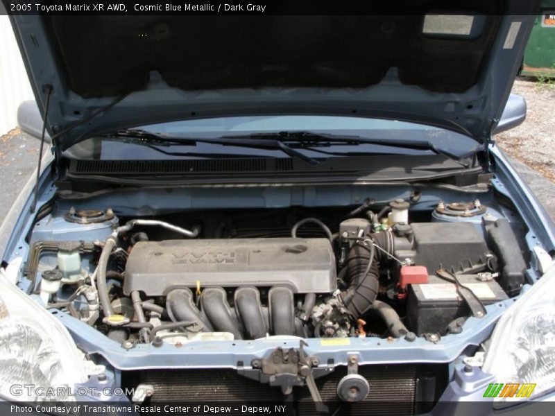 Cosmic Blue Metallic / Dark Gray 2005 Toyota Matrix XR AWD