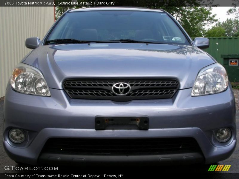 Cosmic Blue Metallic / Dark Gray 2005 Toyota Matrix XR AWD