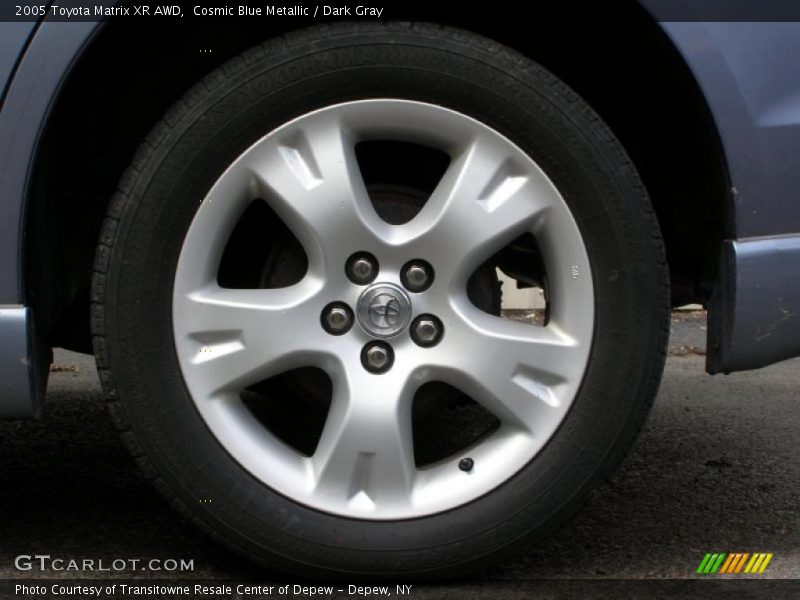 Cosmic Blue Metallic / Dark Gray 2005 Toyota Matrix XR AWD